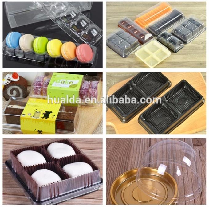 Πλαστική thermoforming μηχανή κάλυψης καπακιών κιβωτίων πιτσών
